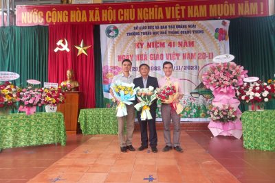 Hoạt động kỷ niệm 41 năm ngày Nhà giáo Việt Nam (20/11/1982-20/11/2023)