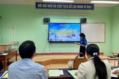 TRƯỜNG THPT QUANG TRUNG TỔ CHỨC CUỘC THI KHOA HỌC KĨ THUẬT CẤP TRƯỜNG NĂM HỌC 2025-2026