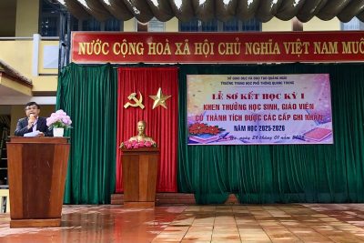 LỄ SƠ KẾT HỌC KỲ I – NĂM HỌC 2025-2026