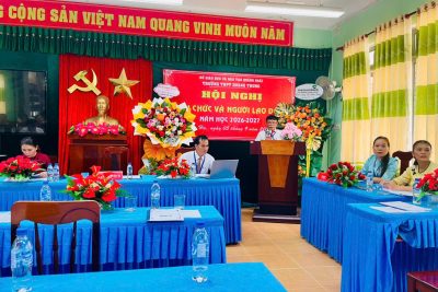 HỘI NGHỊ CÁN BỘ, VIÊN CHỨC, NGƯỜI LAO ĐỘNG NĂM HỌC 2026 – 2027