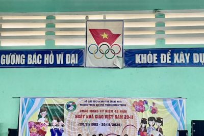 CHÀO MỪNG KỶ NIỆM 43 NĂM NGÀY NHÀ GIÁO VIỆT NAM (20/11/1982-20/11/2025)