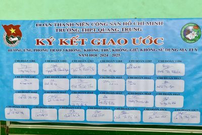 “NÓI KHÔNG VỚI MA TÚY – HƯỚNG TỚI CUỘC SỐNG LÀNH MẠNH”