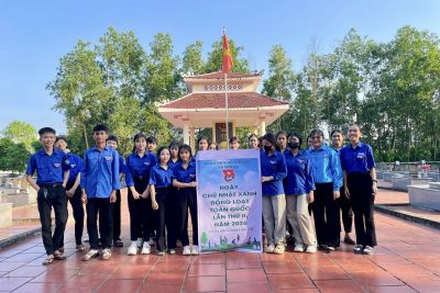 NGÀY CHỦ NHẬT XANH – THIẾT THỰC CHÀO MỪNG 95 NĂM NGÀY THÀNH LẬP ĐOÀN TNCS HỒ CHÍ MINH (26/3/1931 – 26/3/2026)